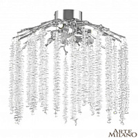 Потолочная хрустальная люстра Arte Milano 233001/D360/3/A Cr