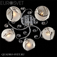 Люстра потолочная EUROSVET 30031 30031/5 хром