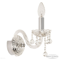 Бра хрустальное Bohemia IVELE Crystal 108B/1/141 Ni