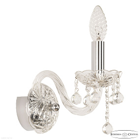 Бра хрустальное Bohemia IVELE Crystal 108B/1/141 Ni