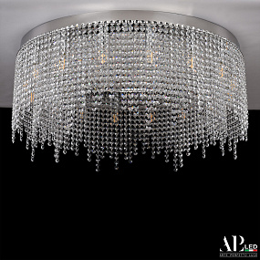 Хрустальная потолочная люстра APL LED Sicilia SH02.73.B.Ni.E14.PK