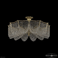 Хрустальная потолочная люстра Bohemia IVELE Crystal 77171/63/12 G