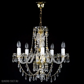 Подвесная хрустальная люстра ArtGlass SULIKA V. CE