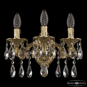 Бра с хрусталем Bohemia Ivele Crystal Florence 7102B11/3/125 A G