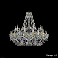 Большая хрустальная люстра Bohemia IVELE Crystal 1409/20+10/400 G