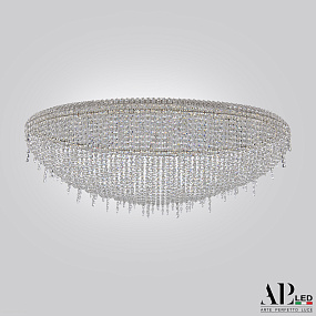 Хрустальная потолочная светодиодная люстра APL LED Rimini S508.0.100.B.3000