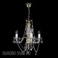 Подвесная хрустальная люстра ArtGlass MAGDA III. FULL CUT CE
