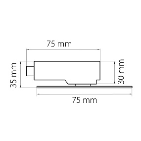 Трековое крепление с 1-фазным адаптером к 21381х/21481х БЕЛЫЙ Lightstar Asta 592060