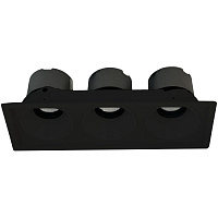 Встраиваемый светодиодный светильник 3x10W, 3000K Wertmark DORSUM WTD.O21.660.30.30