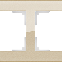 Рамка на 4 поста (шампань) Werkel WL01-Frame-04