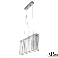 Хрустальная подвесная светодиодная люстра APL LED Sicilia SH08.50.A.Ni.4000