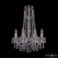 Большая хрустальная люстра Bohemia IVELE Crystal 1403/8/141/h-59 Ni