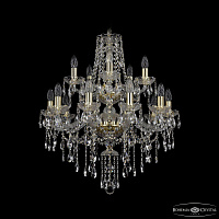 Хрустальная подвесная люстра Bohemia IVELE Crystal 1415/10+5/220/2d G