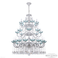 Большая хрустальная люстра Bohemia IVELE Crystal AL78101/16+8+8/300/3d A WMN P Birusa/M-1G