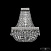 Бра с хрусталем Bohemia IVELE Crystal 19012B/H1/25IV Ni