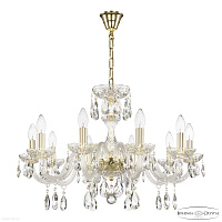 Хрустальная подвесная люстра Bohemia IVELE Crystal 117/10/240 G