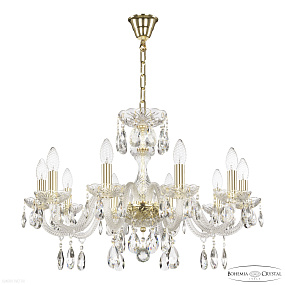 Хрустальная подвесная люстра Bohemia IVELE Crystal 117/10/240 G