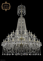 Большая хрустальная люстра Bohemia Art Classic 11.12.24+12+6.460.2d.XL-180.Gd.Sp