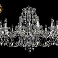 Большая хрустальная люстра Bohemia Art Classic 11.21.12.300.Cr.Sp