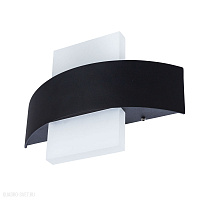 Уличный настенный светодиодный светильник Arte Lamp CROCE A1444AP-1BK