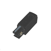 Токоподвод левый, черный Donolux DL000218LT