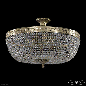 Хрустальная потолочная люстра Bohemia IVELE Crystal 19051/60IV G C1
