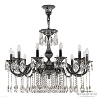 Большая хрустальная люстра Bohemia IVELE Crystal Verona 72101/12/300 A BMN