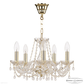Хрустальная подвесная люстра Bohemia IVELE Crystal 112/5/141 G V0300