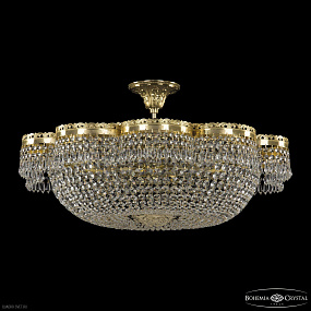 Хрустальная потолочная люстра Bohemia IVELE Crystal 19311/75JB G