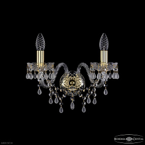 Бра с хрусталем Bohemia IVELE Crystal 1410B/2/160 G V0300