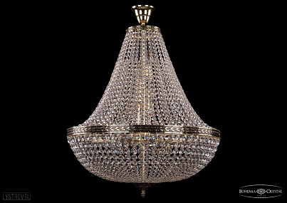 Хрустальная люстра (Груша) Bohemia IVELE Crystal 2150/60/GB