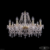 Хрустальная подвесная люстра Bohemia IVELE Crystal 1403/8/240 G