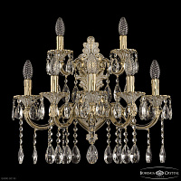 Бра с хрусталем Bohemia Ivele Crystal Verona 7201B16/5+2/210 A GW