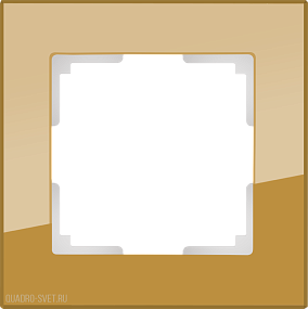Рамка на 1 пост (бронзовый) Werkel WL01-Frame-01