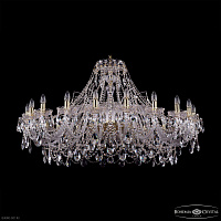 Большая хрустальная люстра Bohemia IVELE Crystal 1411/20/460 G