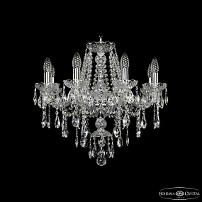Хрустальная подвесная люстра Bohemia IVELE Crystal 1415/8/200 Ni