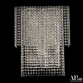 Бра хрустальное светодиодное APL LED Sicilia SH500.B3.35-45.A.Ni.4000
