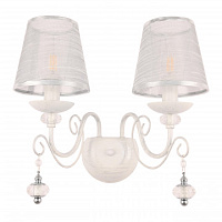 Бра с хрусталем Arte Milano 347620/2W WT+SL