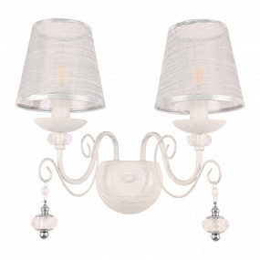 Бра с хрусталем Arte Milano 347620/2W WT+SL