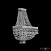 Бра с хрусталем Bohemia IVELE Crystal 19272B/H1/25IV Ni
