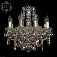 Хрустальная подвесная люстра Bohemia Art Classic 11.25.8.141.Gd.Sp.R801