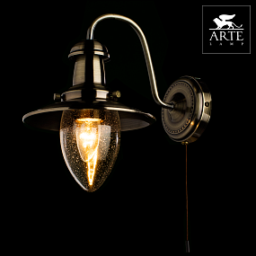 Бра Arte Lamp FISHERMAN A5518AP-1AB