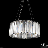 Хрустальная подвесная светодиодная люстра APL LED Sicilia SH09.55.A.Ni.4000