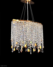 Подвесная люстра Lumina Deco SANTOSA LDP 7051-4A GD