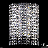 Бра хрустальное светодиодное APL LED Sicilia SH500.B5.20-27.A.Ni.4000
