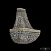 Бра с хрусталем Bohemia IVELE Crystal 19112B/H1/35IV GW