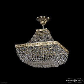 Хрустальная подвесная люстра Bohemia IVELE Crystal 19112/H1/35IV G