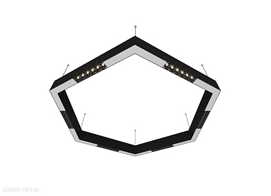 Подвесной светодиодный светильник 0,9м 36Вт 34° Donolux Eye-hex DL18515S111B36.34.900BW