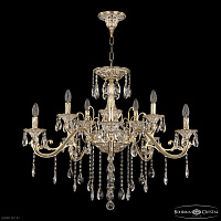 Большая хрустальная люстра Bohemia IVELE Crystal 70123/10/320 B GW U1