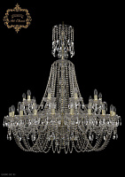 Большая хрустальная люстра Bohemia Art Classic 11.11.20+10.400.XL-128.Gd.Sp